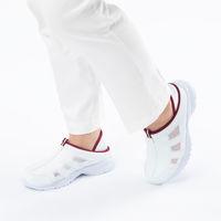 【ナースシューズ/靴】マツヨシ 2WAYナースシューズ バーガンディ 23.0cm MY-NS100ABU 1足 オリジナル（直送品）