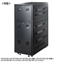 サンワサプライ CP-SVT18U用バックパネル CP-SVT18U-BP 1個（直送品）