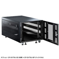 サンワサプライ 19インチマウント型サーバーラック(9U・D1100) CP-SVT9U 1個（直送品）