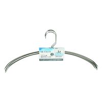 パール金属 メタリア ステンレス製 乾きやすいハンガー ( 3本組 ) 4549308561845 1個