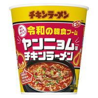 日清食品 日清チキンラーメンビッグカップ 令和の韓食ブーム ヤンニョム味 1セット（12食）