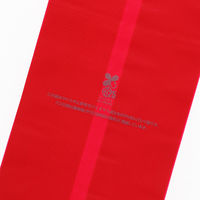 シモジマ レジ袋 バイオハンドハイパー ワイン1本用 レッド 006901909 1袋(100枚)