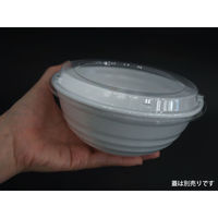 シーピー化成 どんぶり容器 VK-361 丼 白 本体 0300361000155 1袋(50枚)（直送品）