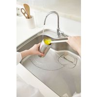 tidy（ティディー） ボトル洗い用ブラシ プラタワ・フォーボトル グレー 1個 テラモト