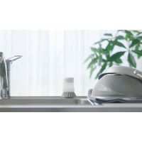 マーナ キッチンブラシ クリア 1個