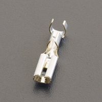 エスコ 0.50ー1.25mm2 110差込形ソケット(100個) EA538RA-6A 1セット(4袋)（直送品）