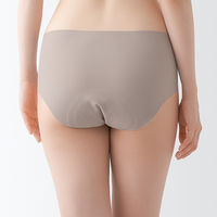 【レディース】無印良品 ひびきにくい吸水サニタリーショーツ 婦人 S モカブラウン 良品計画