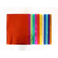 クラサワ ホイルカラー紙 25.2×35.8cm 10色 K-82 1セット（60枚：12枚×5袋）