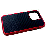 エアージェイ IPHONE 13　スリム＆フラット耐衝撃背面ケース AC-P21-GA RD 1個（直送品）