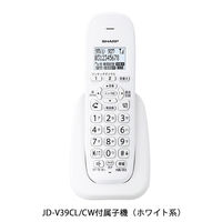 シャープ デカ文字&光で着信に気付きやすい電話機(子機1台モデル) JD-V39CL 1箱