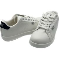 コマリヨー PEANUTS レディーススニーカー 8197 WHT/BLK 24.5 1足　ナースシューズ