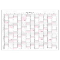 ナカバヤシ 【2024年版】卓上カレンダー ペーパーリング A5 クラフト COC-CLTP-A502-24S 1冊（直送品）