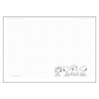 ナカバヤシ 【2024年版】卓上カレンダー ペーパーリング B6 ピーナッツ ブラック COC-CLTP-B602-24PD 1冊（直送品）