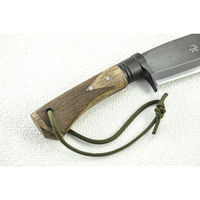 トヨクニ 登山鉈・黒両刃 黒ツバ輪 tygr230410-032 1本（直送品）