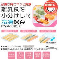 離乳食冷凍小分けトレー 7.5ml×18 スケーター