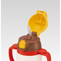 超軽量両手ストローステンレスボトル 240ml くまのプーさん スケッチ スケーター