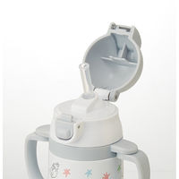 超軽量両手ストローステンレスボトル 240ml ムーミン星 スケーター