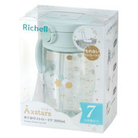 【7ヵ月頃から】アスター おでかけストローマグ ライトブルー 320ml リッチェル