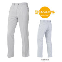 アンドレスケッティ A-4174 ワンタックスラックス（脇シャーリングタイプ）　 3L ネイビー コーコス信岡 1着（直送品）