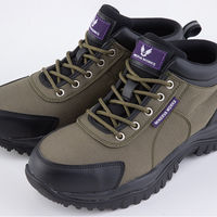 ＭＩＮＥＲＶＡ MW-3100 ミッドカットセーフティー 28cm ペールブルー コーコス信岡 1足（直送品）