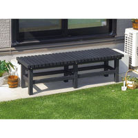 武田コーポレーション アルミ縁台濡れ縁150 ALE-150GY １箱（直送品）