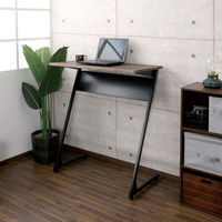 武田コーポレーション ヴィンテージ調 スタンディングデスク T0-DSD90VBR 1箱（直送品）