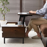 武田コーポレーション リフトアップローテーブル90 T0-SL90BR １箱（直送品）