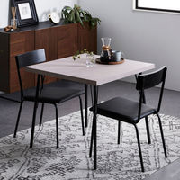 武田コーポレーション ダイニングテーブル正方形 大理石 T7-DTS80GRY 1セット（直送品）