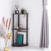 武田コーポレーション コーナーラックセラミック柄BK Y2-CRD75BK 1箱（直送品）