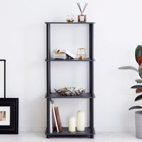 武田コーポレーション システムラック4段セラミック柄BK Y2-SR4D110BK 1箱（直送品）