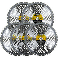 超軽量草刈チップソー チップガード付 5枚組 34480 1組