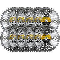 レモラツール 超軽量草刈チップソー チップガード付 10枚組 34481 1組（直送品）