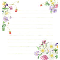 フロンティア レターパッド　ブルームイチゴ PD-391 5セット（直送品）