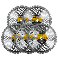 超軽量草刈チップソー チップガード付 5枚組 34479 1組