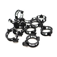 ネタフィムジャパン ネタフィムJP #75400-002820クリップ黒 1000p　1パック(1000個入)（直送品）