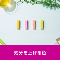 スリーエム(3M) ポストイット ふせん 付箋 強粘着 見出し 50mm×15mm マルチカラー6 1ケース（8冊入） 700SS-MC-6N
