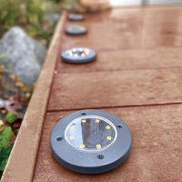 キシマ ソーラーグランドライト Palet（ブラック） KL-10376 1セット（2個入り）