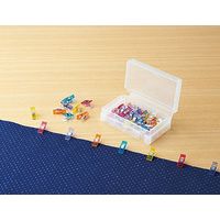 クロバー 仮止めクリップ50個入(5色セット) 22740 1個（直送品）