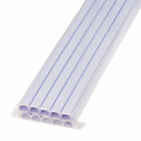 オーム電機 テープ付ABSモール1号 1m ホワイト 10本入 00-9400 1個