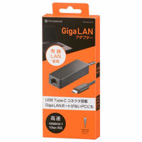 株式会社オーム電機 GigaLANアダプターType-Cコネクタ搭載 01-3110 1個