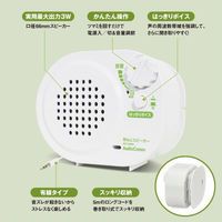 オーム電機 耳もとスピーカー 乾電池式 03-2067 1個