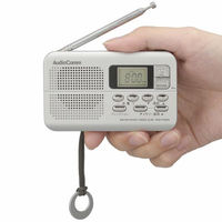 オーム電機 横型スリムラジオAM/FMステレオ 03-7285 1個
