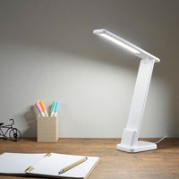 オーム電機 LEDデスクランプ 折りたたみ式 06-3843 1個
