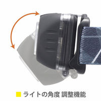 オーム電機 LEDヘッドライト センサー付 ECLAT 240ルーメン 08-0934 1個