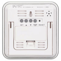 オーム電機 温湿度計 インフルエンザ熱中症注意機能付き 08-1551 1個