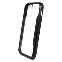 エアージェイ IPHONE 13ProMax耐衝撃アルミフレームクリア背面ケース AC-P21X-PC BK 1個（直送品）