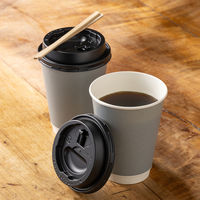 サンナップ エアウォールカップ ブルーグレー 340ml 1箱（1000個：25個入×40袋）