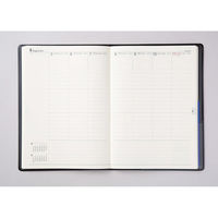 高橋書店 【2024年版】デスクダイアリー A5 バーチカル 月曜始まり 黒 95 1冊（直送品）