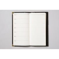 高橋書店 【2024年版】ニューダイアリー1 手帳判 片側1週間+ノート 月曜始まり 黒 73 1冊（直送品）