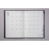 高橋書店 【2024年版】ディアクレール2 B6 月間 日曜始まり ネイビー 492 1冊（直送品）